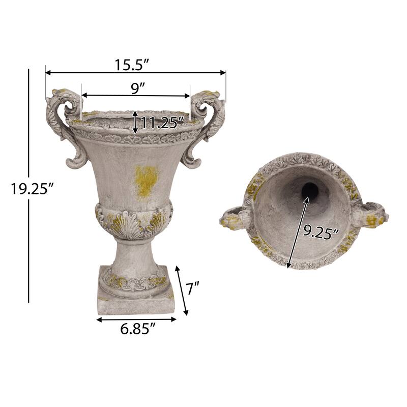 Elegant Handmade Garden Indoor and Outdoor Planter with Drainage Hole