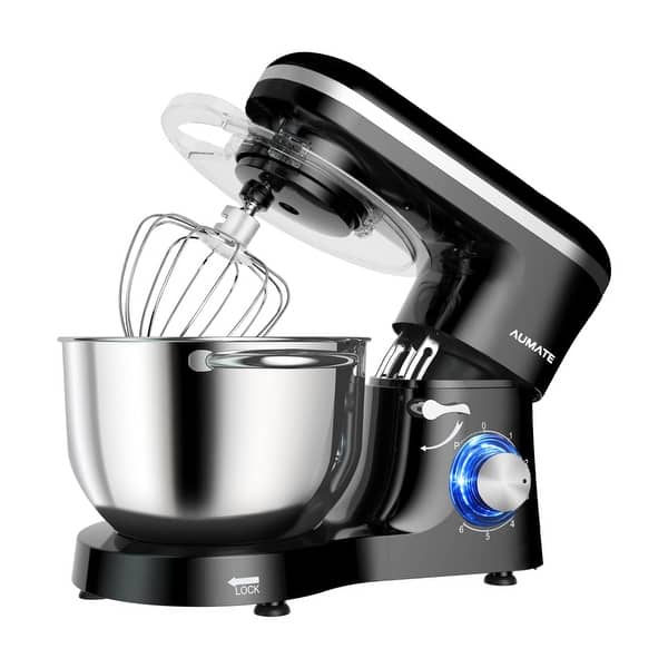 6.5 Quart Food Mixer,660W 6Speed TiltHead Kitchen Electric Mixer with