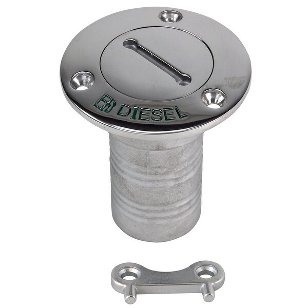 Whitecap hose deck fill 1-1/2" hose diesel 6124c