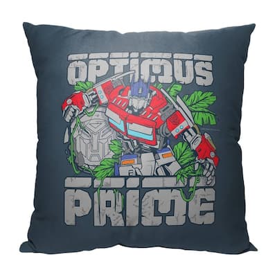 Hasbro Transformers: Rise Of The Beasts Optimus Prime 18 Inch Throw Pillow