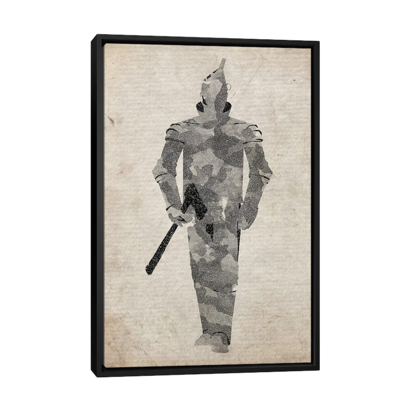 iCanvas "Tinman" by FisherCraft Framed Canvas Print - Black - 40x26