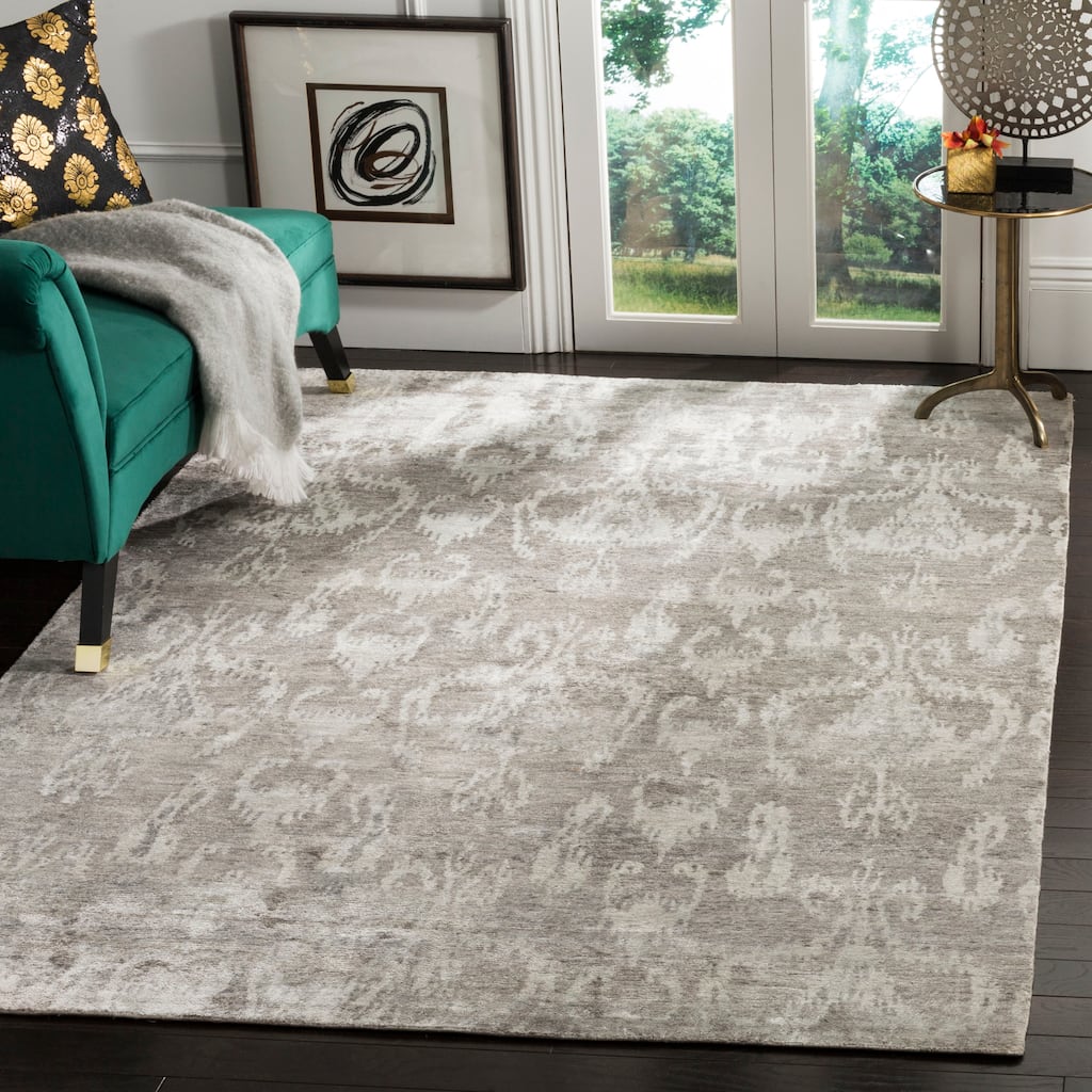 SAFAVIEH Couture Hand-knotted Tibetan Blandina Modern Wool Rug