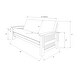 preview thumbnail 11 of 10, Copper Grove Kostandovo Storage Futon Set in Rustic Walnut Finish with Mattress