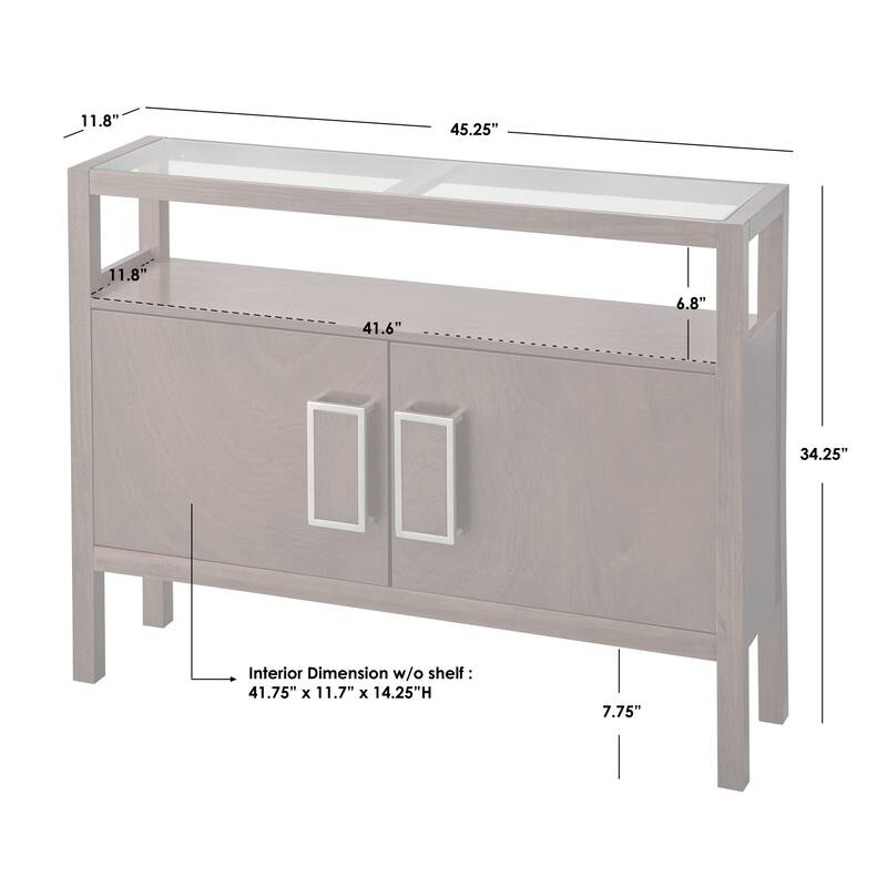 Lifestorey Pearson 2-Door Console Table