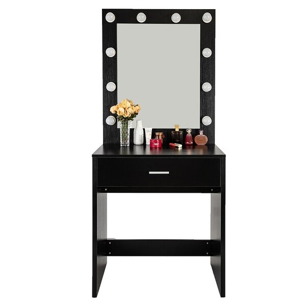 light bulb dressing table