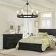 preview thumbnail 6 of 18, Acroma 6 Light 27In Farmhouse Wagon Wheel Modern Chandelier-UL - N/A