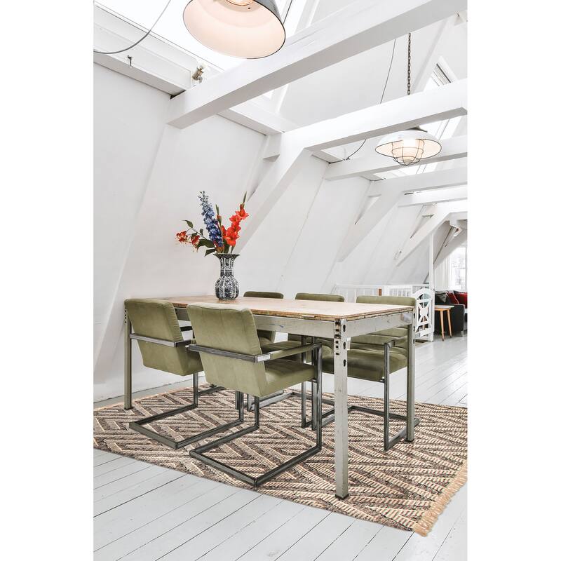 Marrakech Cream Kilim 5'1" x 7'11" - 5'1 x 7'11