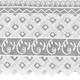 Authentic Hotel and Spa 100% Turkish Cotton Aiden White Lace Embellished Hand Towel