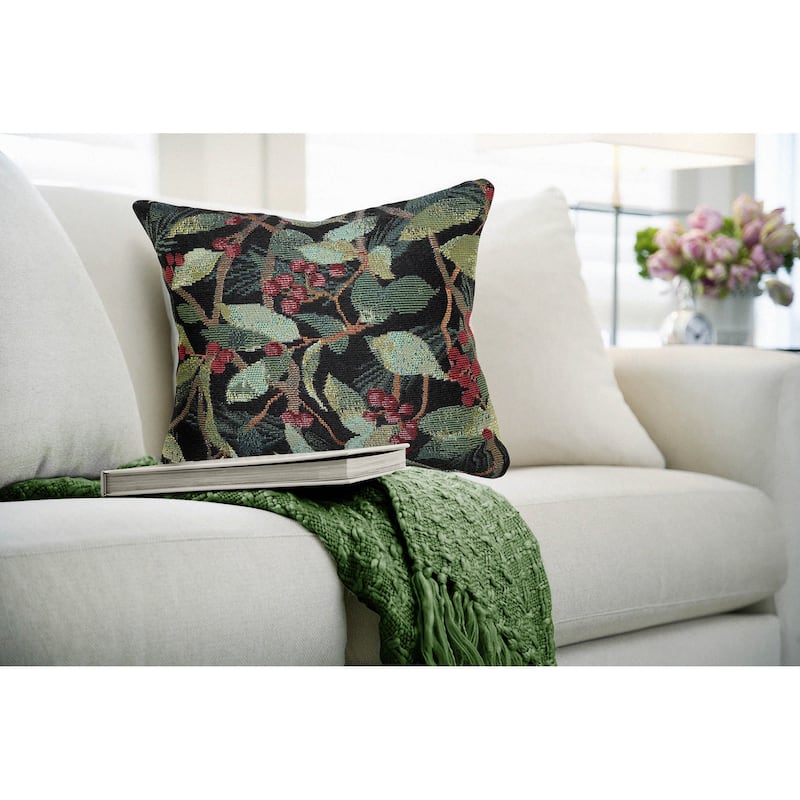 Liora Manne Marina Holly Field Indoor/Outdoor Pillow