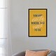 preview thumbnail 6 of 13, iCanvas "Encouraging Words - Exactly" by Becky Thorns Framed