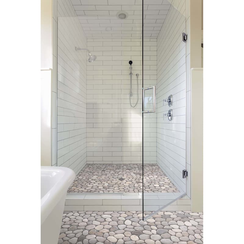 Cruz Bay Studio XP3P Classic Pebble - 11" x 11" Pebble and Rock Floor