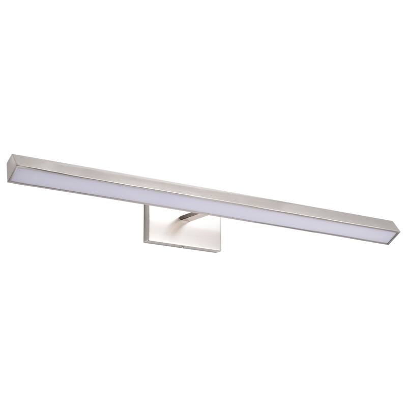 Mila 3 Foot LED Picture Light 3 CCT Selectable Brushed Nickel Finish Acrylic Lens - Brushed Nickel - Brushed Nickel
