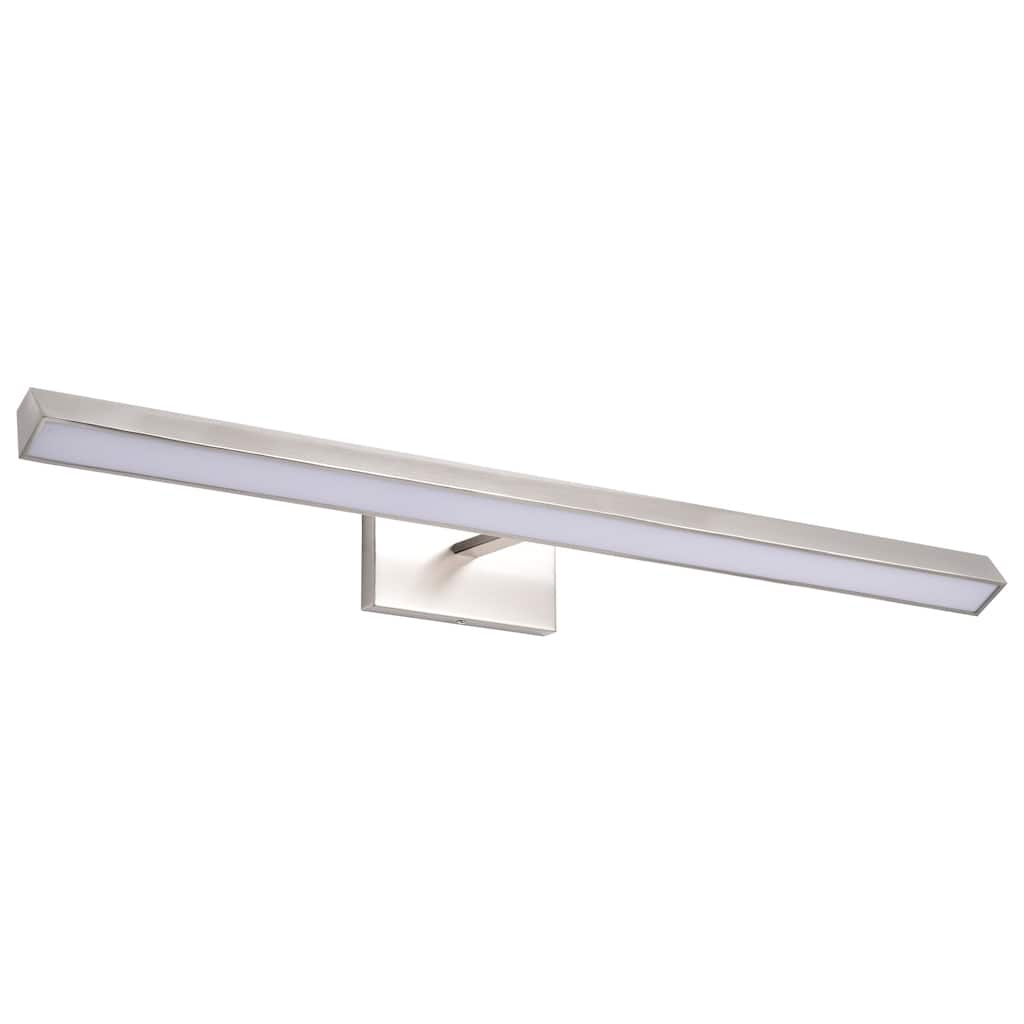 Mila 3 Foot LED Picture Light 3 CCT Selectable Brushed Nickel Finish Acrylic Lens - Brushed Nickel