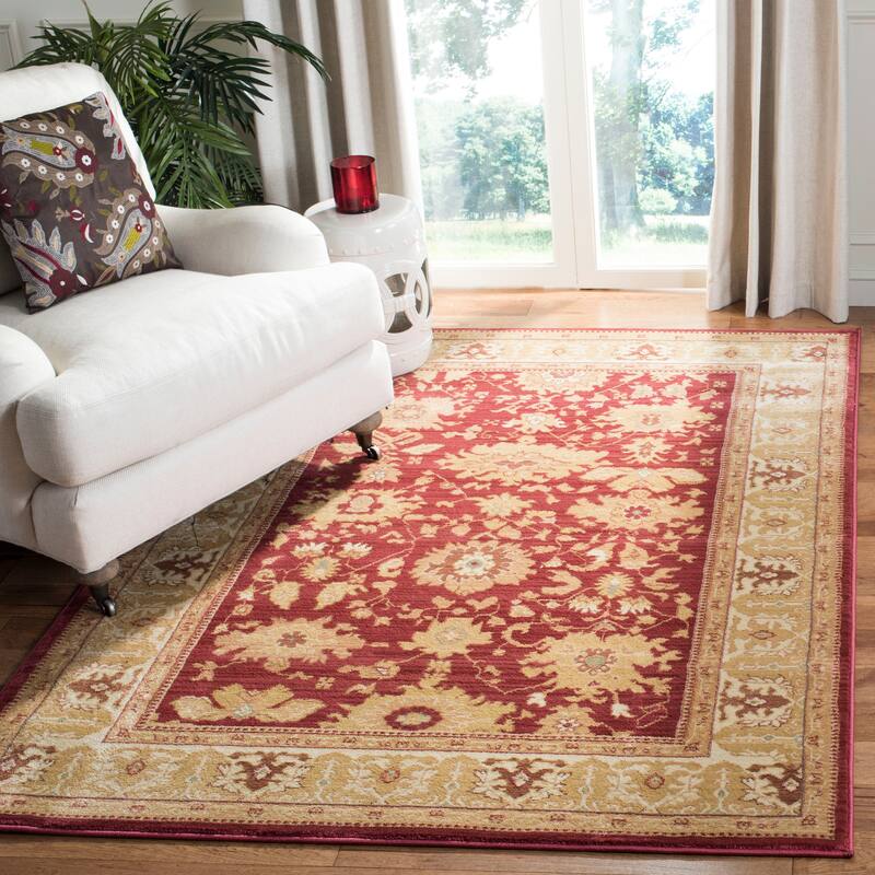 SAFAVIEH Heirloom Tamra Traditional Oriental Rug - 9'6" x 13' - Red/Gold