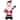 Gemmy Airblown Christmas Inflatable Santa Claus 48 in. Inflatable