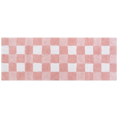 Chesapeake Cubic Bar Cotton Tufted Bath Runner 24"X60"