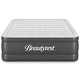 preview thumbnail 1 of 7, Beautyrest EVERFIRM Deluxe 24" Queen Air Mattress with 3 Comfort Settings, Automatic Refill Feature Grey - Queen