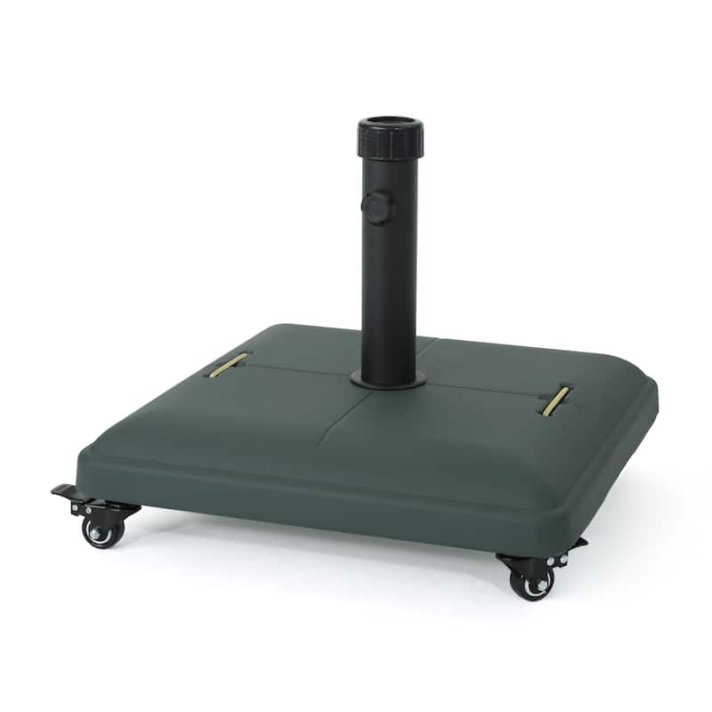 Hayward Black Steel Umbrella Base Holder by Christopher Knight Home