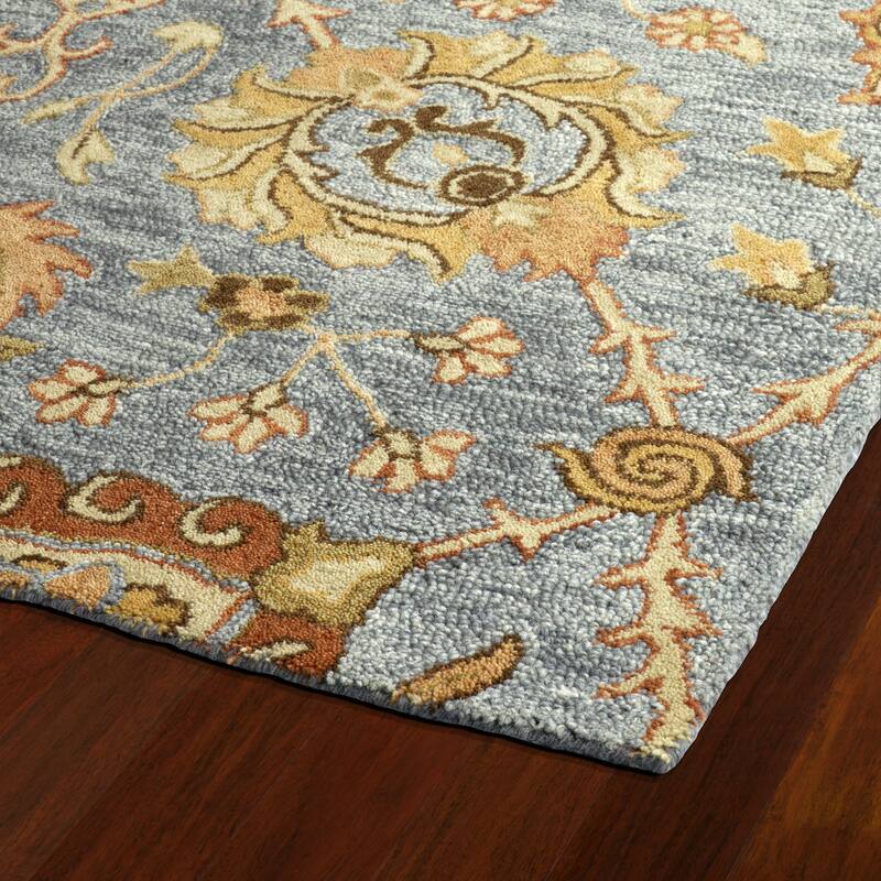 5300 Kaleen Brooklyn Collection Indoor Outdoor Area Rug - 2' x 3' - Olive