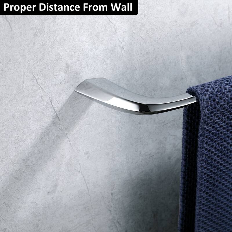 24 in. Wall Mounted Towel Bar Spot Resist Towel Holder