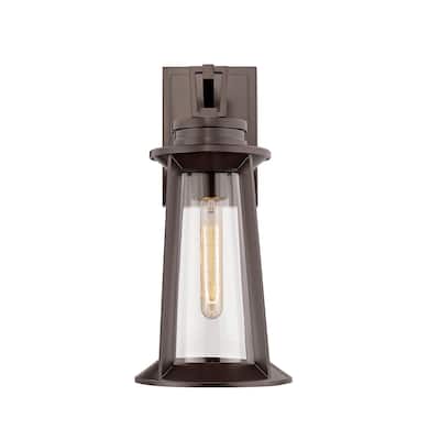 Millennium Lighting Bolling 1 Light Outdoor Wall Sconce with Clear Glass Shades