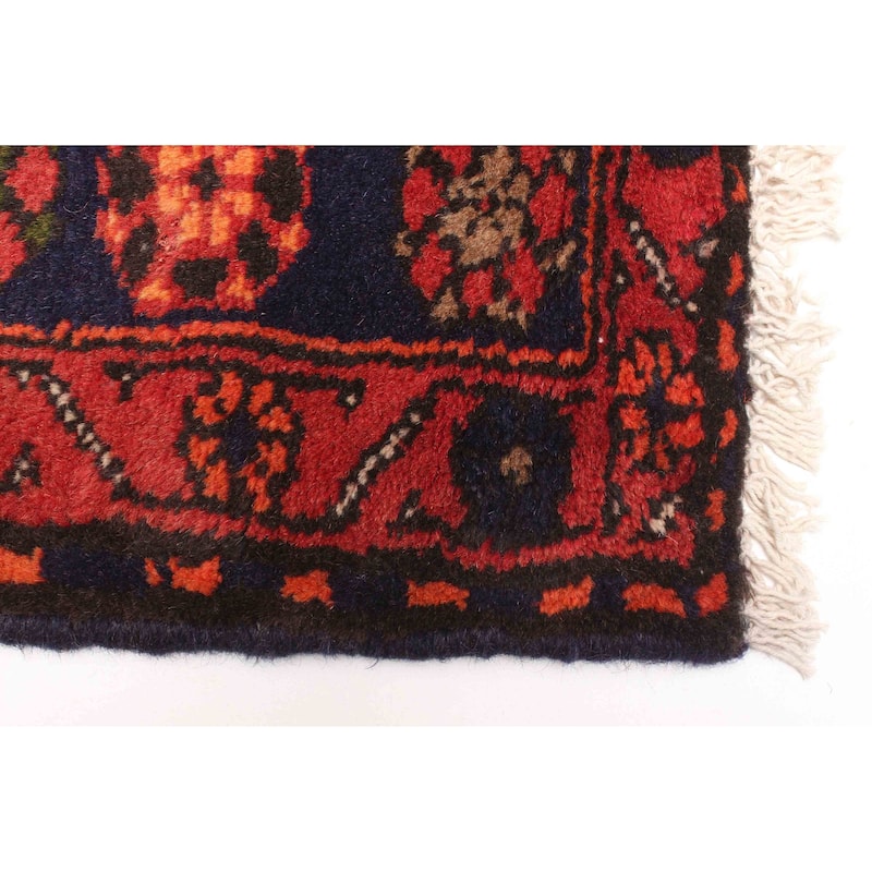 ECARPETGALLERY Hand-knotted Andelz Black Wool Rug - 4'6 x 7'4