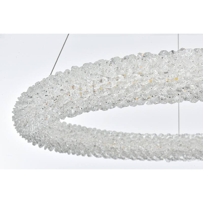Indigo Home 24 inch Adjustable LED Chandelier