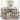 Signature Design by Ashley Langwest Dining Table and Chairs Set (Set of 6)