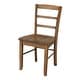 preview thumbnail 102 of 128, International Concepts Solid Wood Madrid Ladderback Chairs, Set of 2 - N/A