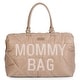 preview thumbnail 1 of 11, Childhome Puffer Mommy Bag Beige
