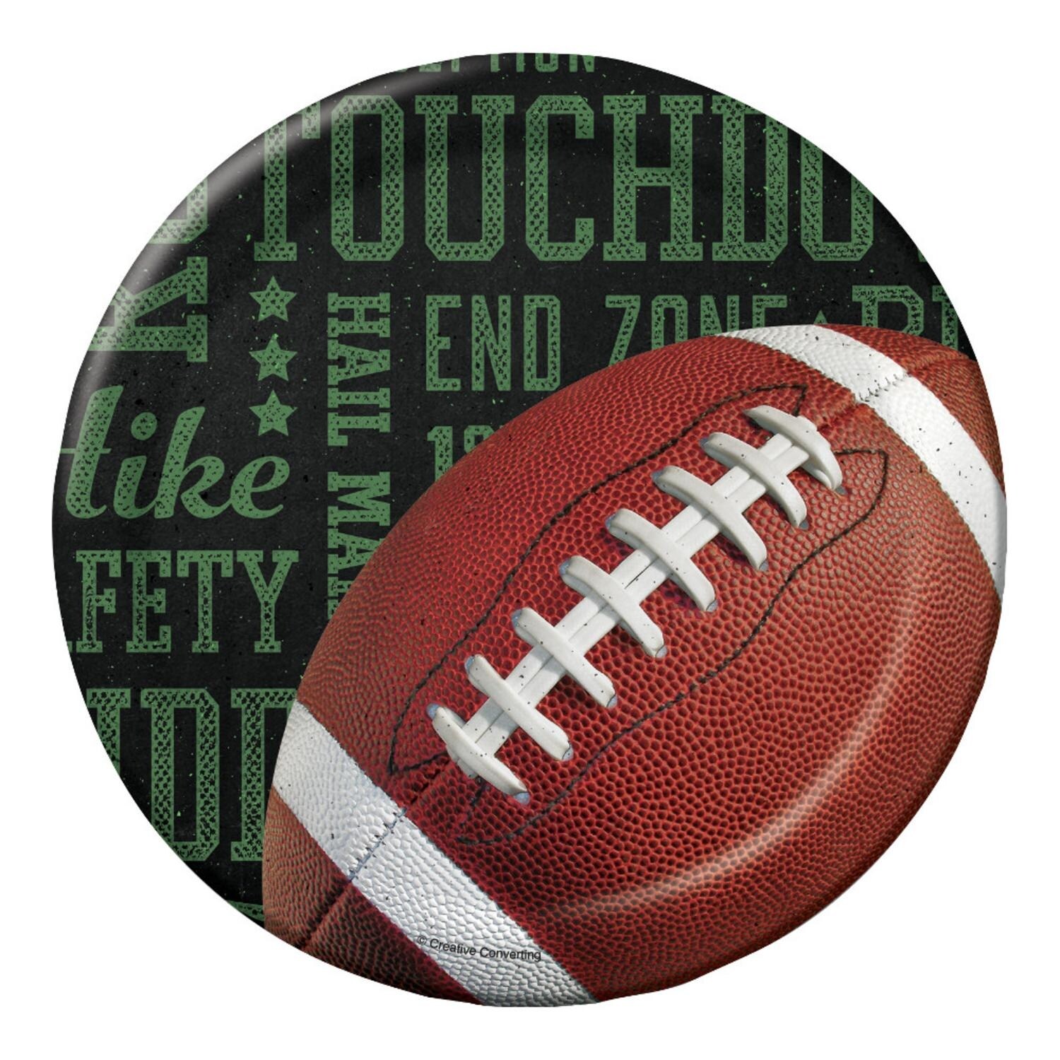 Shop Club Pack Of 96 Football Frenzy Disposable Paper Party Dinner
