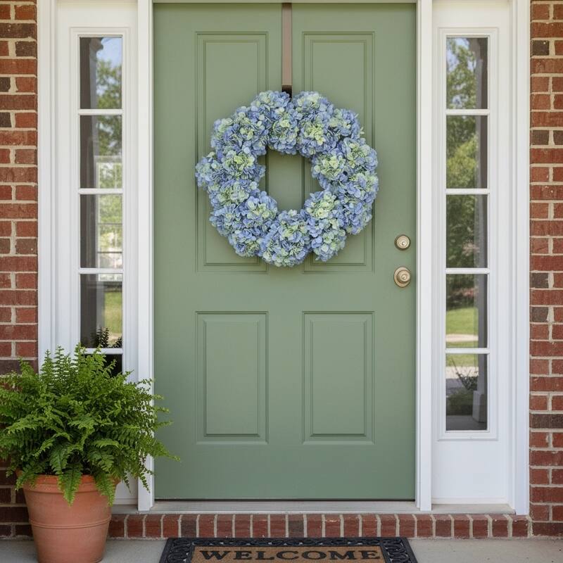 24" Hydrangea Wreath