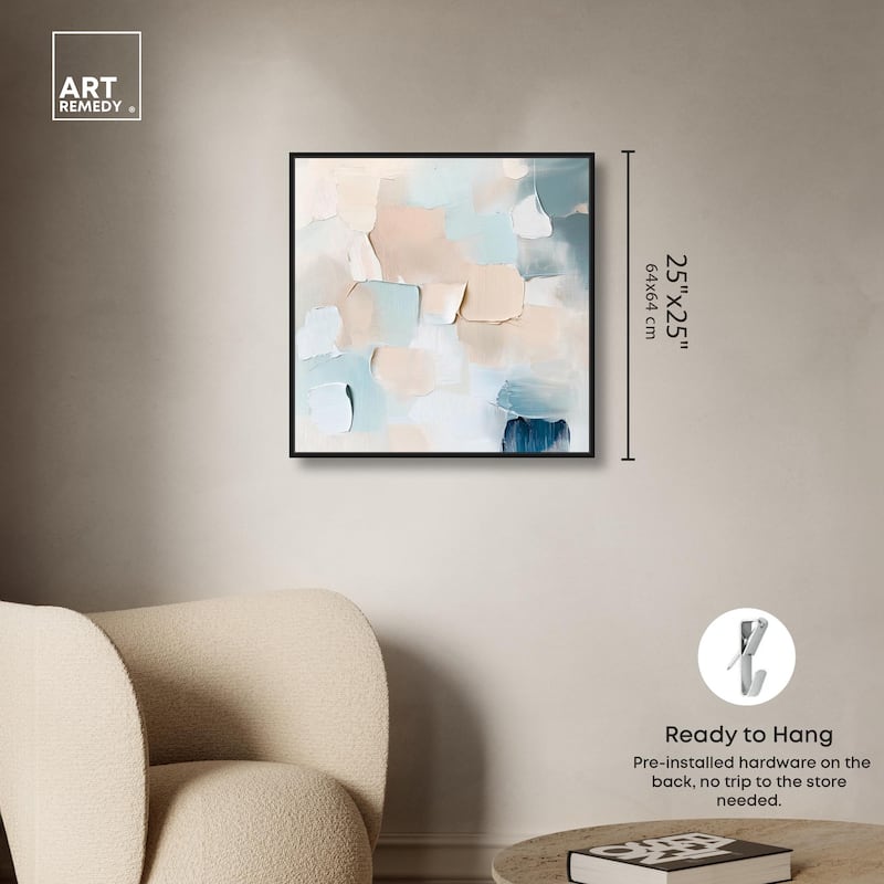 Celadon Haze I Canvas by Art Remedy