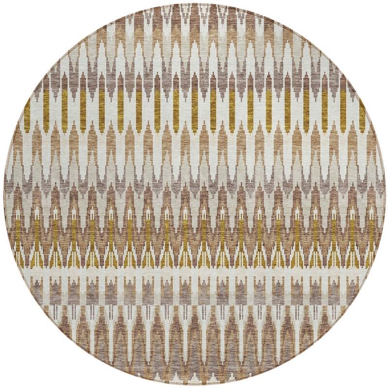 HomeRoots Southwestern Transitional Rectangle Outdoor Rug