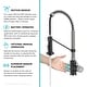 preview thumbnail 37 of 147, Kraus Bolden 2-Function 1-Handle Commercial Pulldown Kitchen Faucet