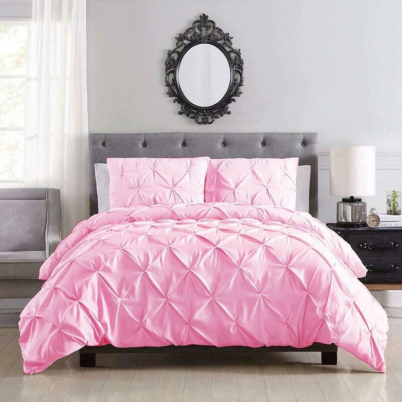 Shatex Pintuck Bedding Comforter Sets