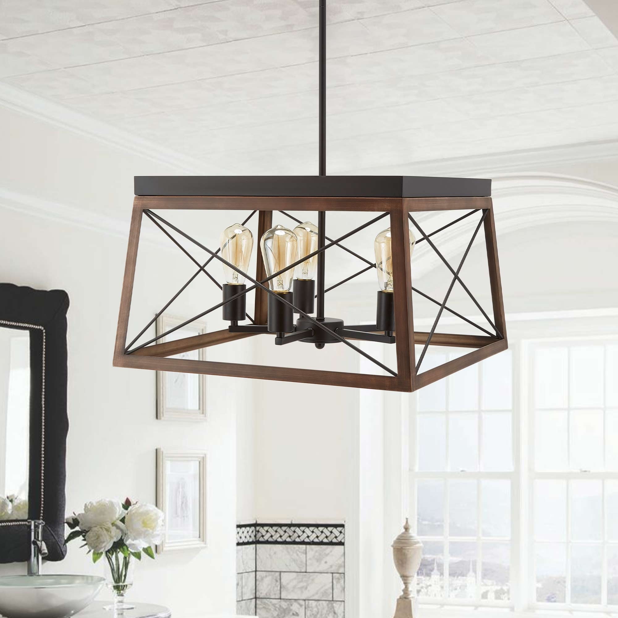 Delon 4 sales light chandelier