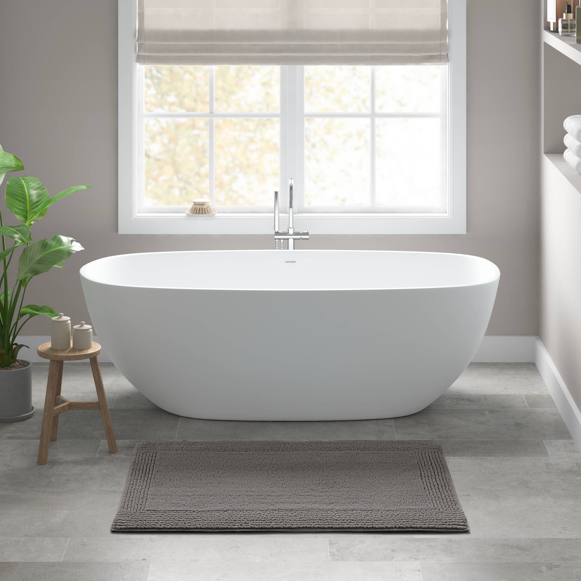 Madison Park Signature Splendor 100-percent Cotton Tufted 3000 GSM Reversible Bath Rug