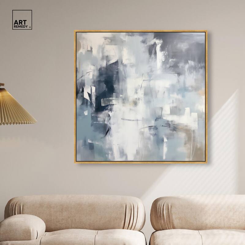 Enigma of Blue Canvas by Art Remedy