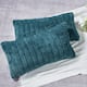 Serenta SuperMink Solid Color Throw Pillow Shell Cushion Cover Set
