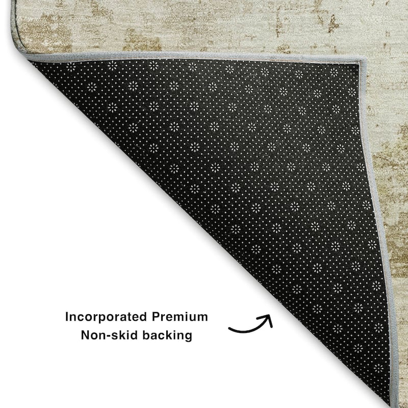 Premium Washable Super Soft Abstract Glam Mayfield Rug