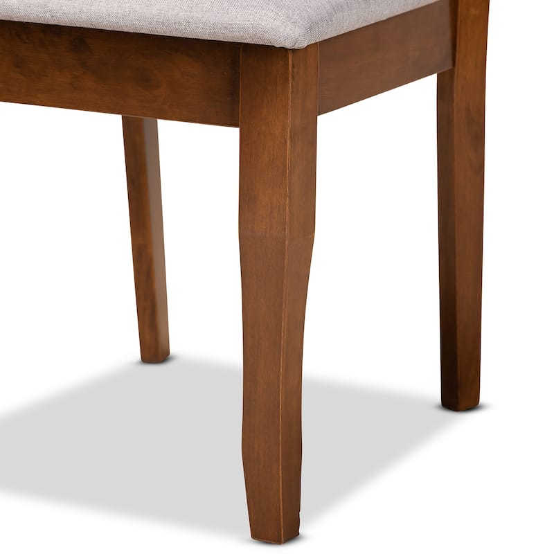 Mael Modern and Contemporary 2-Piece Dining Chair Set