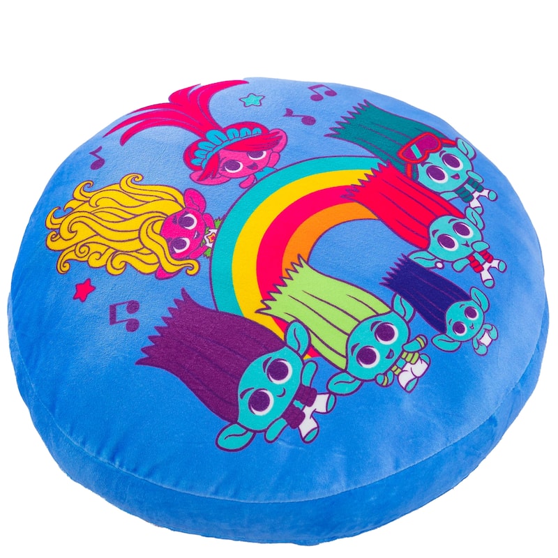 Trolls 3 Tiny Trolls Travel Cloud Pillow - Blue