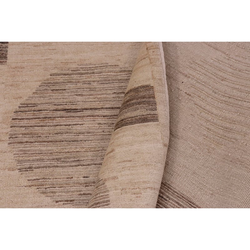 Earth Tone Desert Pillar Gabbeh Hand Knotted Area Rug