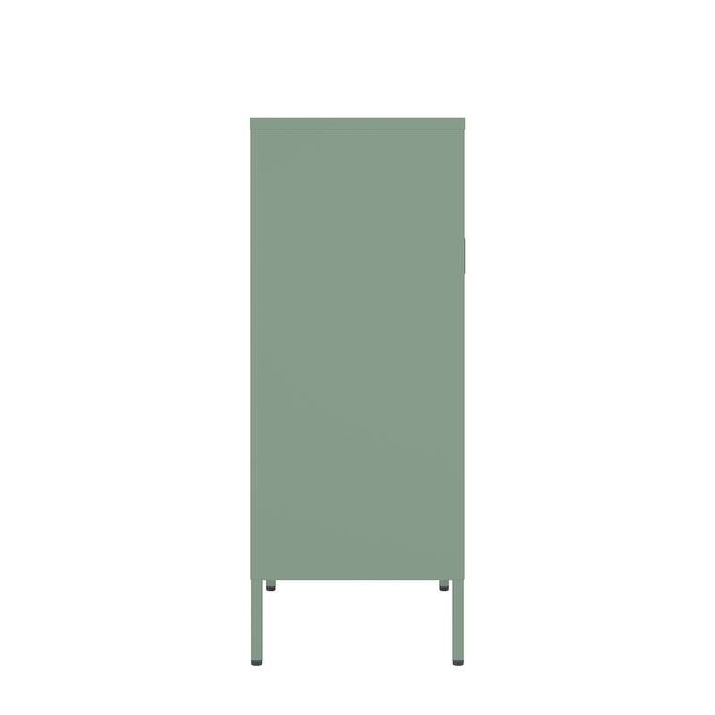 Manhattan Comfort Amelia 32" Metal Accent Cabinet