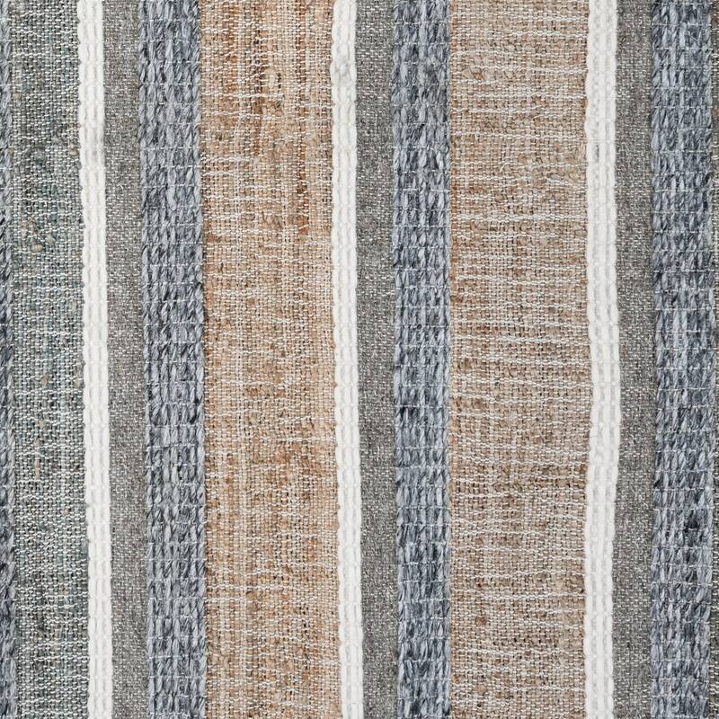 Elodie Natural Blue Multi Handwoven Area Rug by Kosas Home