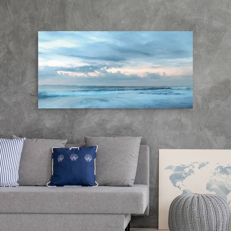Dewey Beach Abstract by Lori Deiter Canvas Art Print