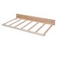 preview thumbnail 8 of 6, Full Size House Shaped Platform Bed Frame with Trundle, Natural