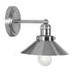 preview thumbnail 150 of 176, JONATHAN Y Florence Metal Shade Sconce 1-Light - Nickel
