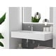 preview thumbnail 139 of 175, Juniper Stone Solid Surface Wall-mounted Vessel Sink